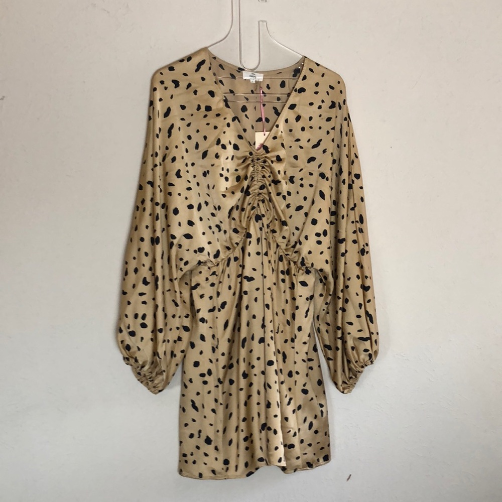 Entro dress size large animal print